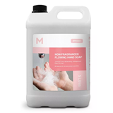 Non Fragranced Flowing Hand Soap Clear, Reduce Allergies and Irritation 5L Bottle